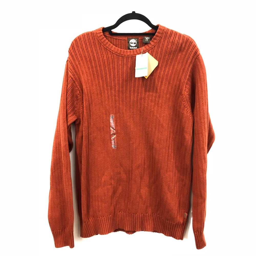 Timberland Men's Sweater Heavy Knit Cotton L